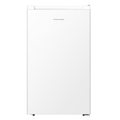 Fridgemaster MUL4892E 92L Under Counter Fridge with LED Lighting, Adjustable Temperature Control, Reversible Door and Salad Box, White, E rated