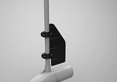 Trolling Motor Accessories, Rudder to Control Direction, Clamp on Boat Oar Parts, Kit Electric Motors Widely Use for Pontoon, Fishing Kayak, Canoe, Angling Boat, etc
