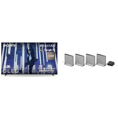 Sony BRAVIA 8 OLED, K77XR80, 77" TV BRAVIA Theatre Quad