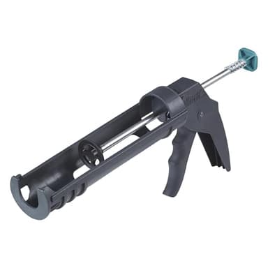 wolfcraft MG 100 Caulking Gun I 4351000 I Standard Press for Hobby and Household use - 130 kg of Pushing Pressure for Easy Silicone and Acrylic Application
