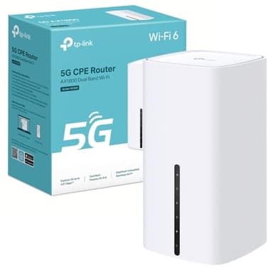 TP-Link Archer NX200 AX1800Mbps Wi-Fi 6 5G Router With Sim Slot, Up To 4.67Gbps Download Speeds, Dual-Band WiFi Router, Gigabit LAN/WAN Port, SIM Card Plug & Play, EasyMesh-Compatible WiFi Booster