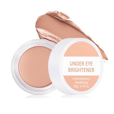 Under Eye Brightener & Concealer - Instant Anti Age Eraser Eye Concealer for Dark Circles, Spots & Blemishes - Colour-Correcting Eye Brightener & Primer, Smooth, Instant Results