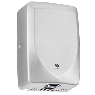 Dryflow Slimforce Powerful Hand Dryers for Toilet, Fast Drying, Mini Robust Stainless Steel Cover, Automatic Electric Hand Dryer, Low Energy Use, Hand Dryer For Commercial Bathroom, Wall Mounted