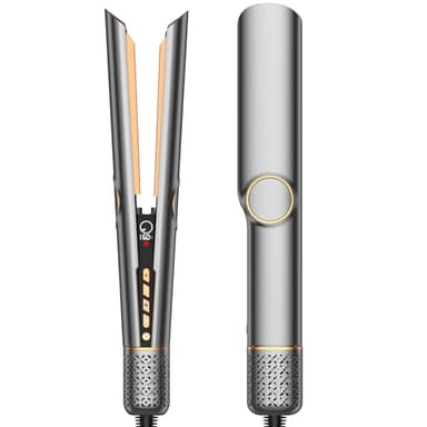 UMIGA Air Hair Straightener, Wet Dry Straightener, Ionic Hair Dryer Airstyler for Styling, Professional Blow Dryer Less Breakage, More Shine and Colour Protection, 80℃-160℃ for All Hair Types
