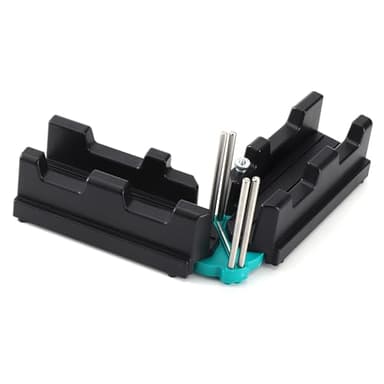 2 in 1 Mitre Measuring Cutting Tool, Miter Saw Protractor Measuring and Sawing, Mitre Angles Cutting Corner Clamp 85-180°Angle Measuring Tool for Home Improvement Carpentry Work