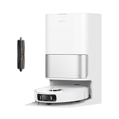 dreame L40 Ultra AE Robot Vacuum and Mop, 19,000Pa Suction, Diverse Brush Selection, Flexible Mop & 75°C Self Cleaning Washboard, All-in-One Station, Tangle-Free, Auto Refill, Voice Control