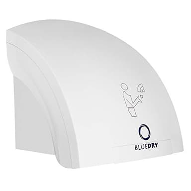 BLUEDRY Junior Hand Dryer Electric Automatic Value Handdryer (White)