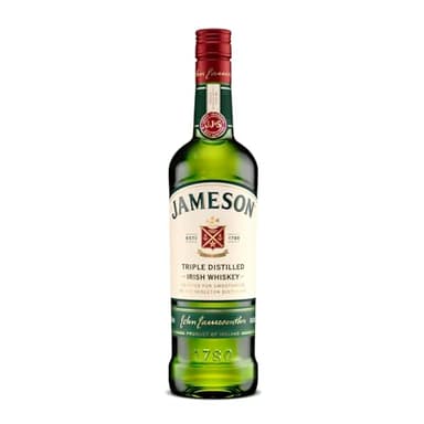 Jameson Original Triple Distilled Blended Irish Whiskey, 40 Percent ABV, 70cl, Irish Whiskey with Spicy Wood and Sweet Notes, Triple Distilled in Ireland, Packaging May Vary