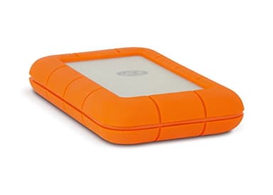 LaCie Rugged SSD 500 GB Thunderbolt + USB 3.0, Portable, 2.5 inch External SSD for PC and Mac