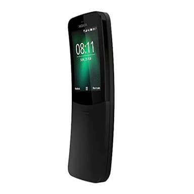 Nokia 8110 4G (2018) Dual-SIM 4GB Factory Unlocked 4G Smartphone (Black)
