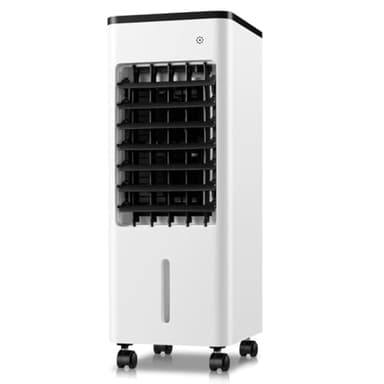 3-in-1 Portable Air Conditioning Unit AC Air Con Conditioner Cooler On Wheels with Cooling Fan & Humidifier 8H Timer 3 Speeds 90°Oscillating Evaporative Air Cooler for Home Office Bedroom