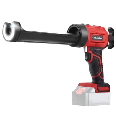 Cordless Caulking Gun for Makita 18-20V Battery, Electric Caulk Gun with 4 Adjustable Speed and LED Light, for 300ml Cartridge, Non-Drip Sealant Adhesive Gun for Filling Sealing (Battery Not Included)
