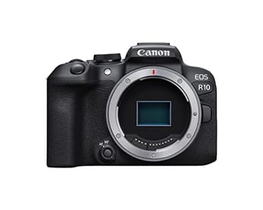 Canon EOS R10 24.2MP Mirrorless Digital Camera Body (APS-C Sensor, 23 FPS, Next Gen Auto Focus, Next Level Image Stabilisation, 4K) Black