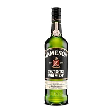 Jameson Caskmates Stout Edition Irish Whiskey | 40% ABV | 70CL | Triple Distilled Whiskey Finished in Craft Stout-Seasoned Barrels | Sweet with Hops & Cocoa Bean Notes | Triple Distilled in Ireland