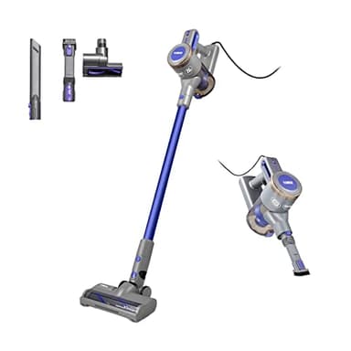 Tower T513006PETS VL20 3-in-1 Performance Corded Vacuum Cleaner with HEPA Filter & Pet Brush, 1L Capacity, 400W, Peri Purple