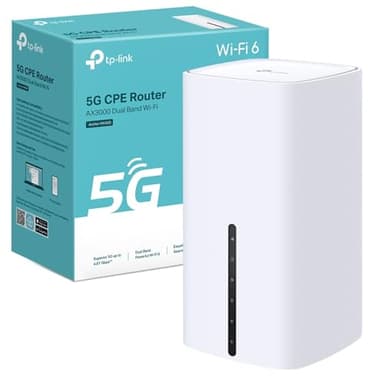 TP-Link Archer NX500 AX3000Mbps WiFi 6 5G Wireless Gigabit Router, Dual-Band WiFi Router With Sim Slot, Up To 4.67Gbps Download Speeds, Gigabit LAN/WAN Port, SIM Card Plug & Play, EasyMesh-Compatible