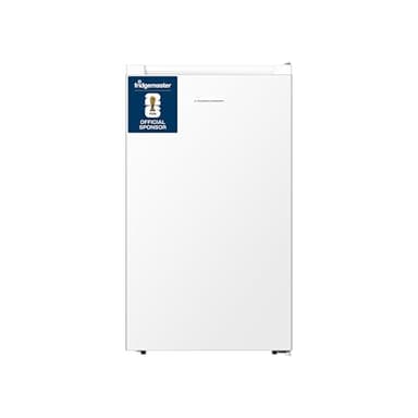 Fridgemaster MUZ4860E Freestanding Undercounter Freezer, 61Litres, 4 Star Freezer Rating, 48cm width, E Rated in White
