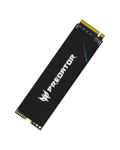 acer Predator GM9000 2TB SSD, PCIe Gen5x4 NVMe M.2 SSD, Up to 14,000MB/s, Microsoft DirectStorage, SLC + DRAM Cache, PCIe 5.0 Internal Solid State Drive, Compatible with Desktops Laptop PC AI Work