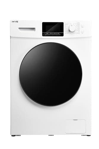 HYE White Washing Machine 1400rpm Front Loader Washer With 9kg Drum and Add Garment Function, Washing Machine 9kg for Families, Quiet Spin Laundry Machine – W0109RT14W07 [2025]