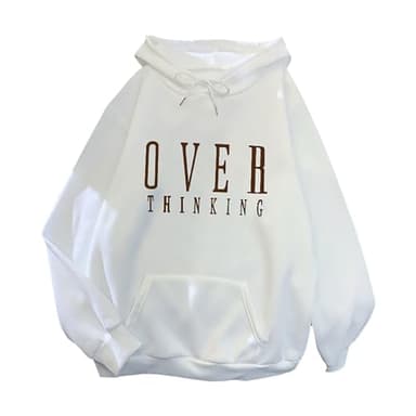 sweatshirts for women uk clearance European And American Solid Color Loose Ladies Sweater 2023 Spring And Autumn One Word Shoulder prime account all items under 1000 White