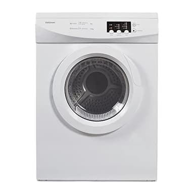 Statesman TVM07W Vented Freestanding Tumble Dryer, 7kg Load Capacity, Anti Crease Function, Child Lock, Safety Thermostat Heater, 4 Drying Programs, White