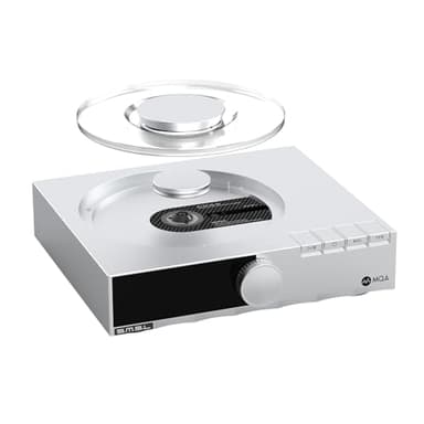 S.M.S.L PL200T CD Player MQA-CD Digital Turntable Hi-Fi Decoder 32bit/768kHz DSD512 Optical/Coaxial/I²S/AES Output Professional Clock Input Home/Studio Audio System (Silvery-PL200T)