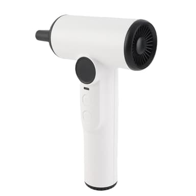 200W Cordless Hair Dryer for Travel, Portable Mini Blow Dryer USB C Rechargeable, with Digital Screen, 3 Wind Speeds and 3 Temp, Brushed Motors