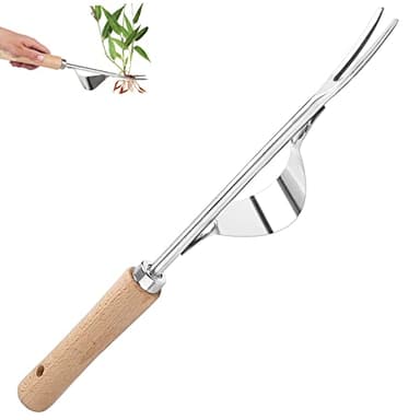 ACHANFLY Weed Remover Tool Weeder Tool Garden Hand Weed Puller Stainless Steel Dandelion Removal Tool Root Remover Manual Weed Removing Weeding Tools for Garden Grass Patio Lawn Farmland