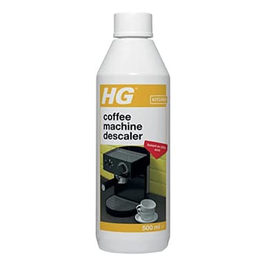 HG Coffee Machine Descaler, Tough Scale Remover for Espresso & Pod Machines – 500ml