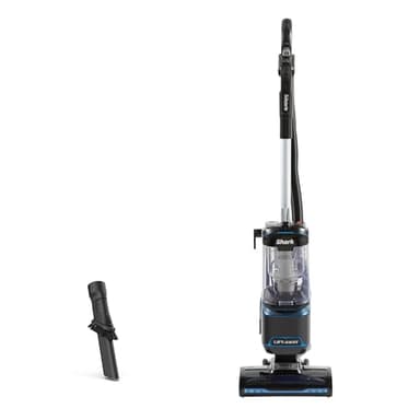 Shark Corded Upright Vacuum Cleaner 1.1L with Lift-Away Technology, LED Headlights, Anti-Allergen, 8m Cord, 750W, Crevice, Multi-Surface Tools, Blue/Black, NV602UK, 40/16B-D