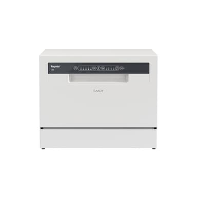 Candy Table Top Dishwasher CP 6E51LW-80 - White - 6 Place Settings