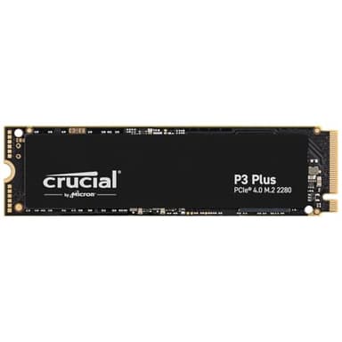 Crucial P3 Plus SSD 2TB M.2 NVMe PCIe Gen4 Internal SSD, Up to 5000MB/s, Laptop & Desktop (PC) Compatible, Solid State Drive - CT2000P3PSSD801