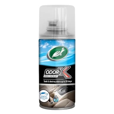Turtle Wax Odor-X Whole Car Blast - New Car Scent Air Freshener & Odour Remover Car Smoke Bomb - Removes Pet & Smoke Odour for 30 Days