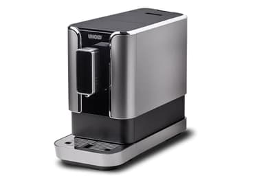 Unold Luca Bean to Cup Coffee Machine 28835 - Small and Compact Espresso Maker - Hot Water Dispenser for Tea - 19 Bar - 1470W - 1.2L Reservoir - Adjustable Height Spout - 5 Grinder Settings