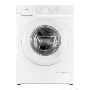 SIA SWM6100W/A Freestanding Washing Machine, 6kg Capacity, A Energy Rating, 16 Washing Programs, Quick Wash, Timer Delay, 2 Year Parts & Labour Guarantee