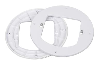 PetSafe Installation Adaptor for Microchip & Manual-Locking Cat Flap - Versatile, Energy Efficient, Easy Installation - White