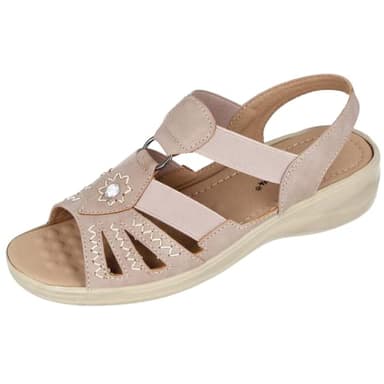 Cushion Walk Ladies Lisa Taupe UK 5