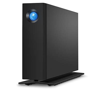 LaCie - STHA4000800 d2 Professional 4TB External Hard Drive Desktop HDD – USB-C USB 3.0 7200 RPM Enterprise Class Drives, 5 Year Warranty and Recovery Service (STHA4000800) Black