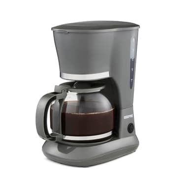 GEEPAS 1.5L Filter Coffee Machine | 800W Coffee Maker for Instant Coffee, Espresso, Macchiato & More | Boil-Dry Protection, Anti-Drip Function, Automatic Turn-Off Feature