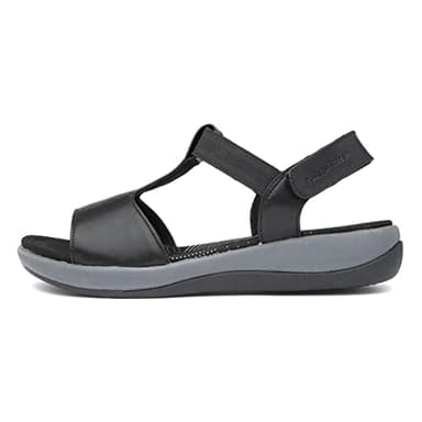 Hush Puppies Sylvie Sandal, Black, 6