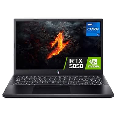 Acer Nitro V15 ANV15-51 Gaming Laptop - Intel Core i7-13620H, 16GB, 1TB SSD, NVIDIA GeForce RTX 5060, 15.6" Full HD 165Hz, Windows 11, Black