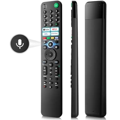 Universal Voice Remote Control for Sony Bravia TV, Suitable for All Sony TVs with Voice Function