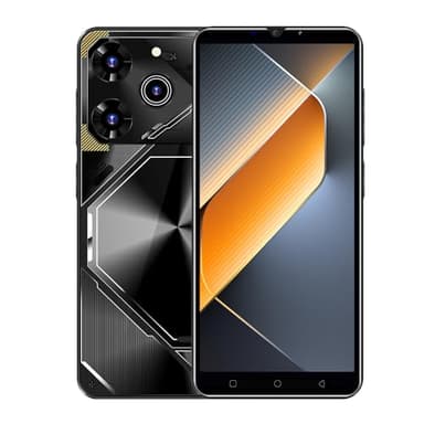 CatCalls 4G Mobile Phones, 5.0inch Dual SIM Dual Camera, Android OS, 16GB ROM【Expandable up to 128GB】, Support WiFi/Bluetooth/GPS/FM, Face Unlocked Cheap Smartphone (Black)
