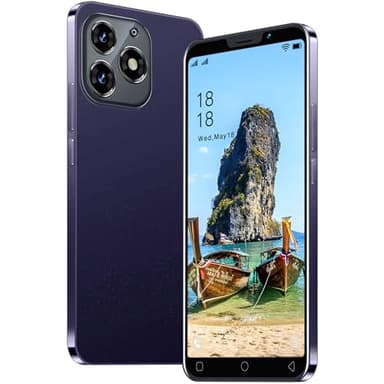 MTGud Cheap Mobile Phone, 5.0'' Dual SIM Dual Camera, Android 9.0, 16GB ROM (Extension to 128GB), Support WIFI/Bluetooth/Face ID Cell Phones (MT15P-Black)
