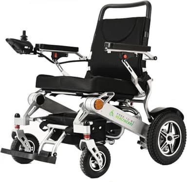 Heavy Duty Electric Wheelchair Powerchair Folding Aluminium by Free To Be Mobility Equipment 600W Motors 24KG