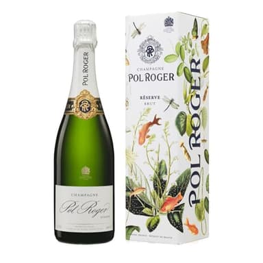 Pol Roger Brut Reserve NV Champagne 75cl Gift Boxed