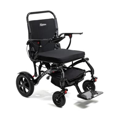 Photon HD Folding Powerchair Heavy Duty Carbon Fibre Electric Wheelchair 31.5 Stone Capacity Wide Seat 13.5 Mile Range Lightweight Travel Mobility Aid