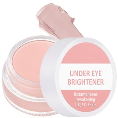 Under Eye Brightener,Eye Concealer Instant-Anti Aging Eraser,Colour-Matching Corrector Eye Brightener Highlighter Primer for Dark Circles,Blemish Concealer,Korean Makeup