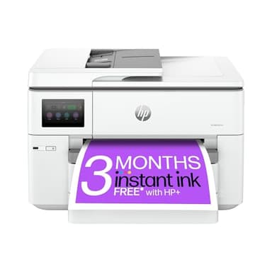 HP OfficeJet Pro 9730e All-in-One Printer | Colour | for Small Office | Wireless | Print, Scan, Copy, ADF | Up To A3 | 2 Tray | 3 months free Instant Ink