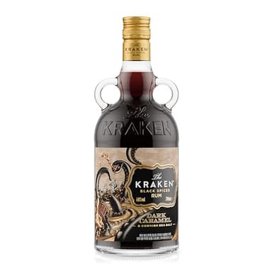 Kraken Black Spiced Rum Dark Caramel and Cornish Sea Salt, 70cl